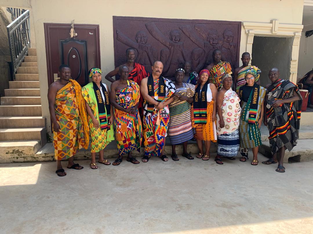kente stamping village tour